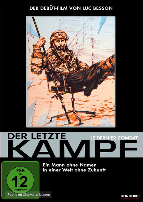 Le dernier combat - German DVD movie cover