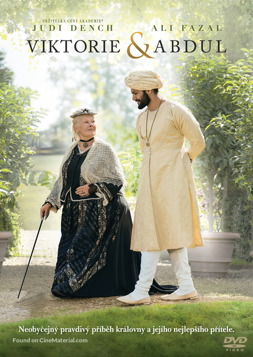 Victoria and Abdul - Czech Movie Cover