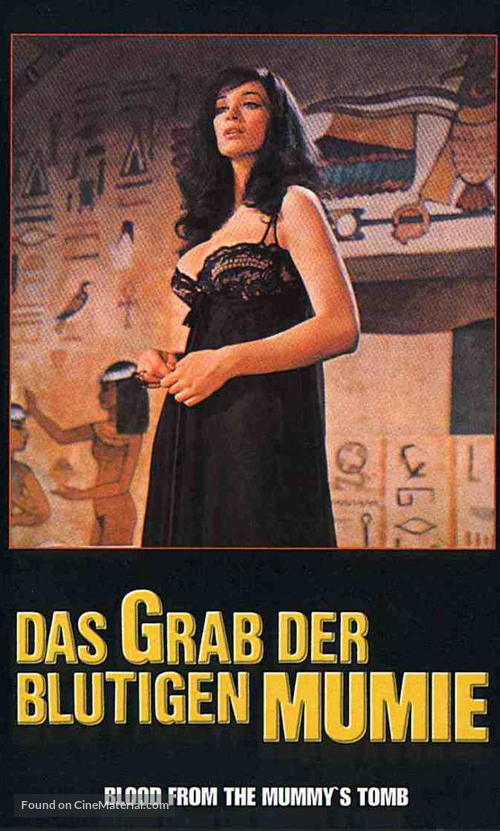 Blood from the Mummy&#039;s Tomb - German Movie Cover