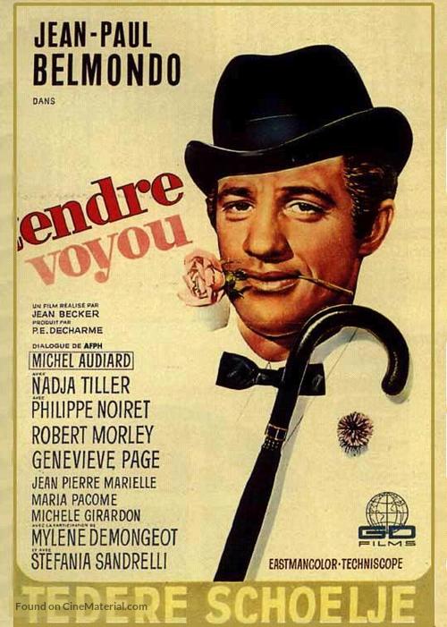 Tendre voyou - Belgian Movie Poster
