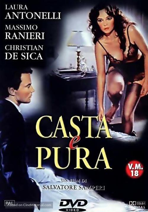 Casta e pura - Italian DVD movie cover