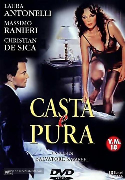 Casta e pura - Italian DVD movie cover