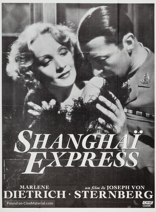 Shanghai Express - French Re-release movie poster