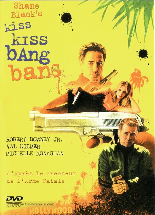 Kiss Kiss Bang Bang - French DVD movie cover