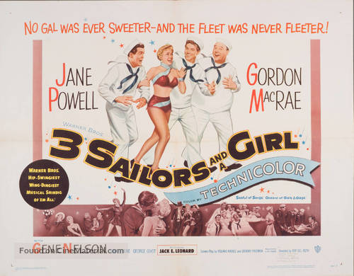 Three Sailors and a Girl - Movie Poster