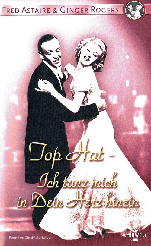 Top Hat - German VHS movie cover