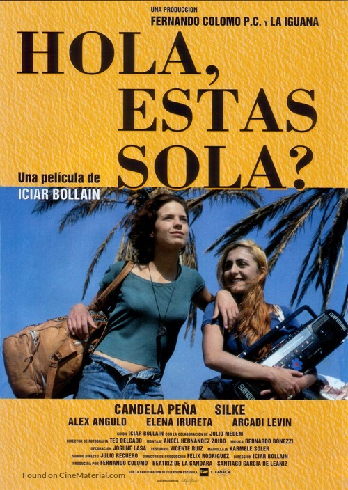 Hola, &iquest;est&aacute;s sola? - Spanish Movie Poster