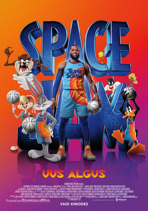 Space Jam: A New Legacy - Estonian Movie Poster