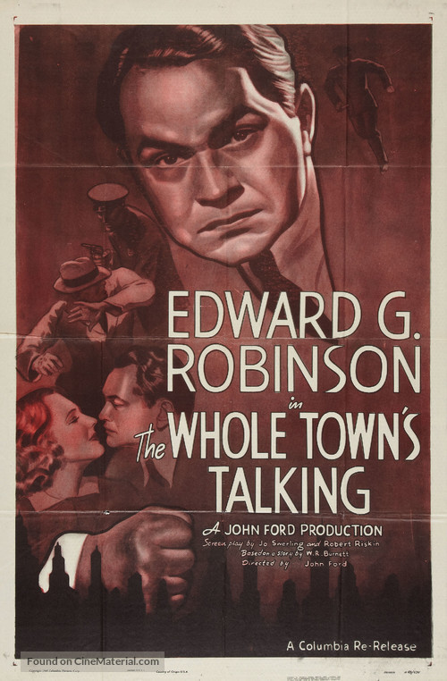 The Whole Town&#039;s Talking - Movie Poster