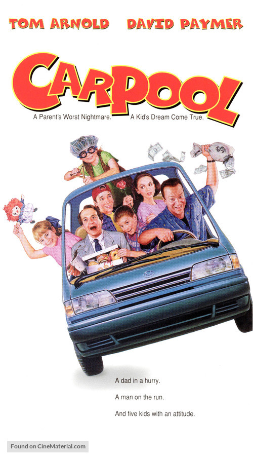 Carpool - VHS movie cover