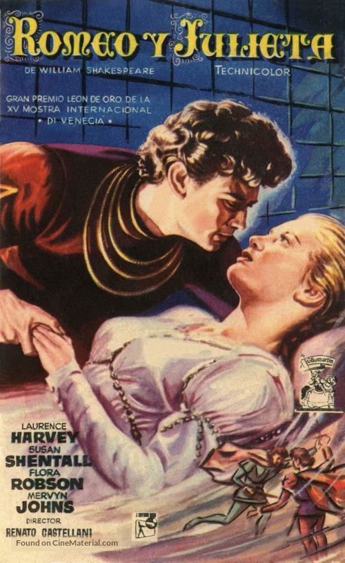 Romeo and Juliet - Spanish Movie Poster