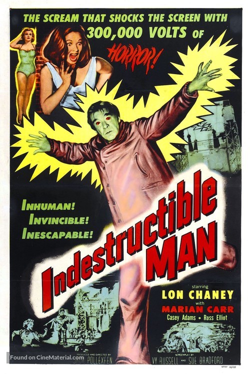 Indestructible Man - Movie Poster