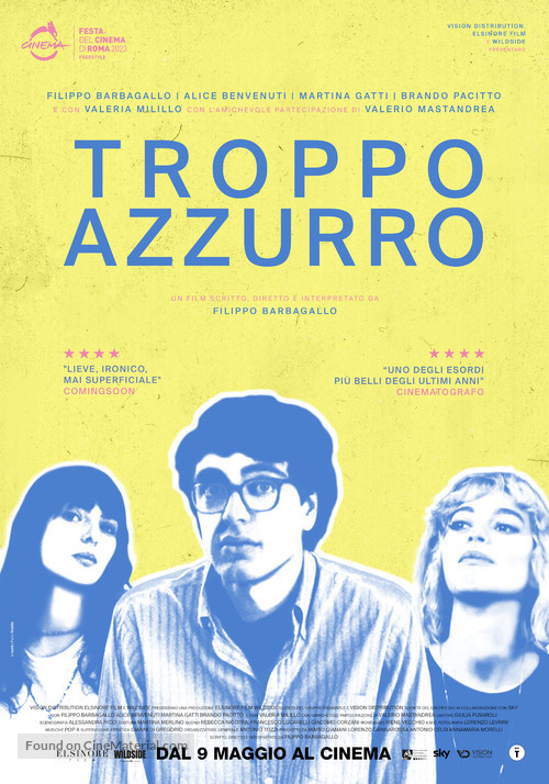 Troppo Azzurro - Italian Movie Poster