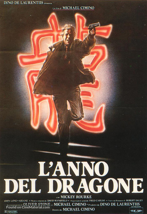 Year of the Dragon - Italian Movie Poster