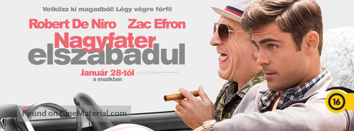 Dirty Grandpa - Hungarian Movie Cover