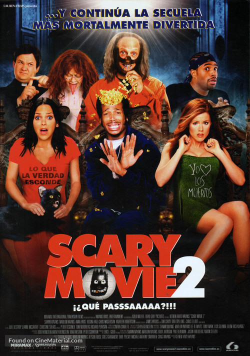 Scary Movie 2 - Spanish Movie Poster