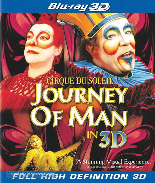 Cirque du Soleil: Journey of Man - Blu-Ray movie cover