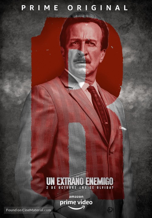 &quot;Un extra&ntilde;o enemigo&quot; - Mexican Movie Poster