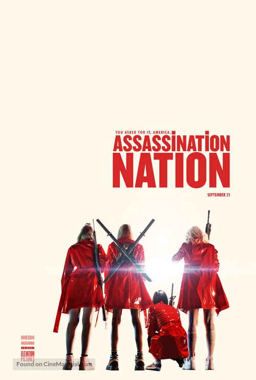 Assassination Nation - Canadian Movie Poster