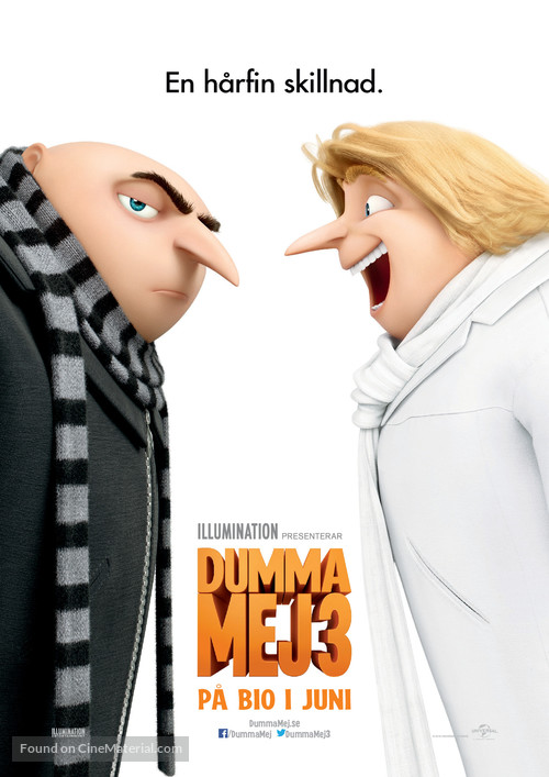 Despicable Me 3 - Swedish Movie Poster