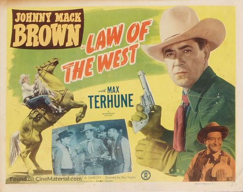 Law of the West - Movie Poster