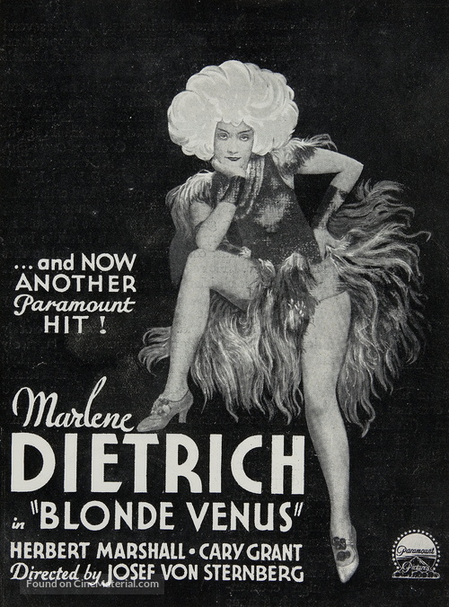 Blonde Venus - poster