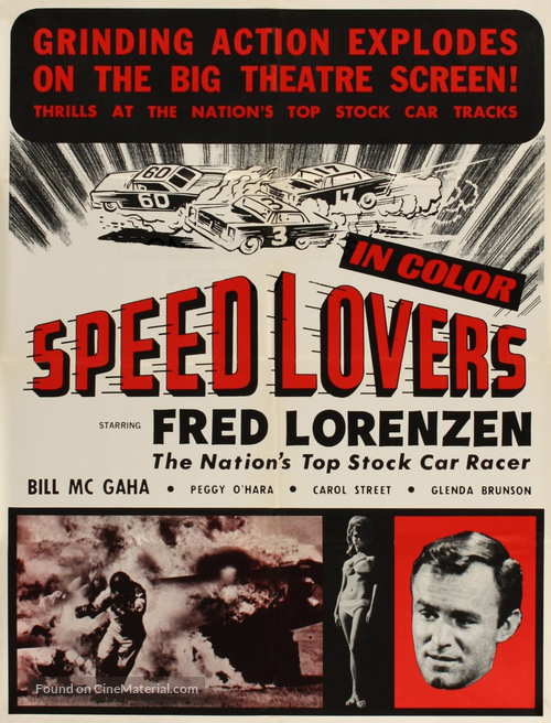 The Speed Lovers - Movie Poster