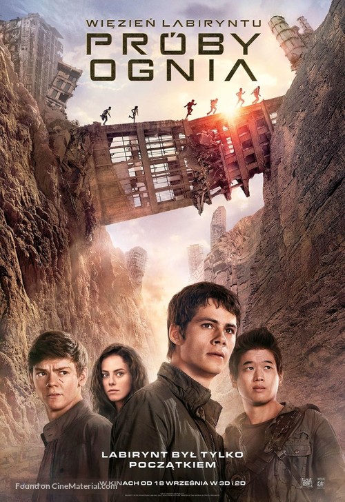 Maze Runner: The Scorch Trials - Polish Movie Poster