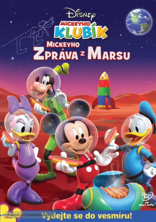 &quot;Mickey Mouse Clubhouse&quot; - Czech DVD movie cover