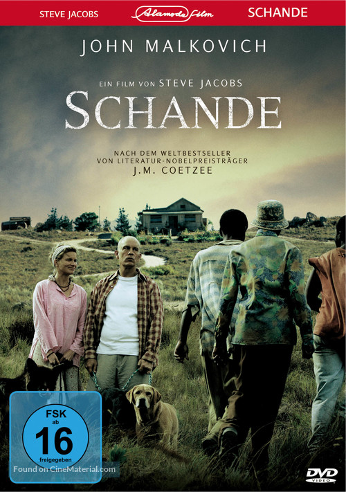 Disgrace - German DVD movie cover