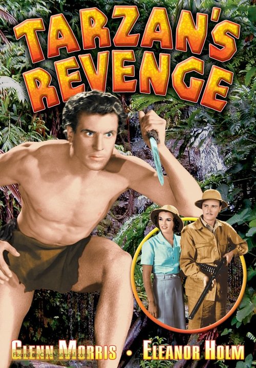 Tarzan&#039;s Revenge - DVD movie cover