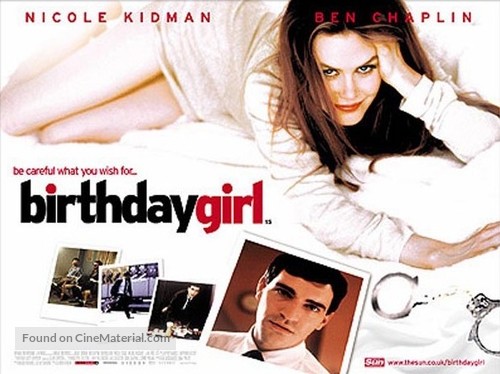 Birthday Girl - British Movie Poster