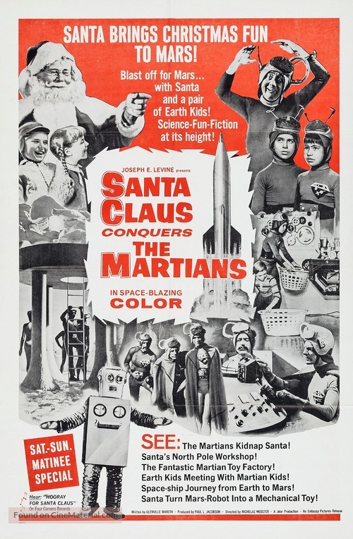 Santa Claus Conquers the Martians - Movie Poster