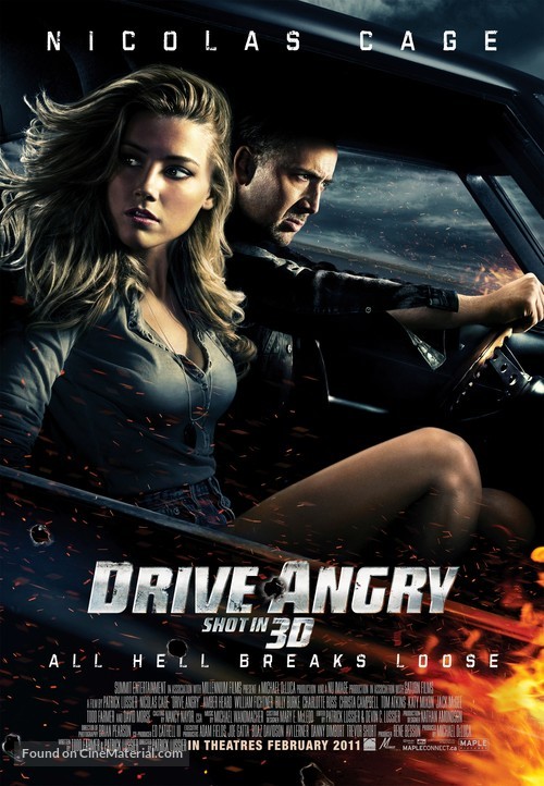 Drive Angry - Canadian Movie Poster