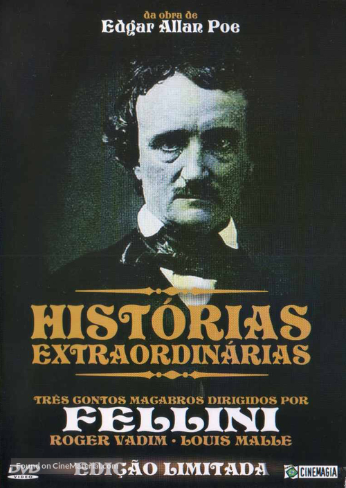 Histoires extraordinaires - Brazilian Movie Cover