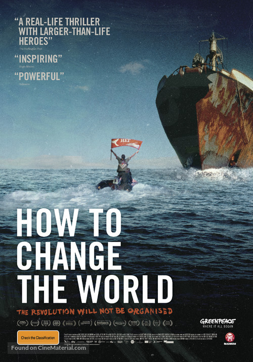 How to Change the World - Australian Movie Poster