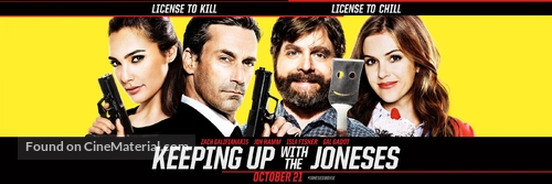 Keeping Up with the Joneses - Movie Poster