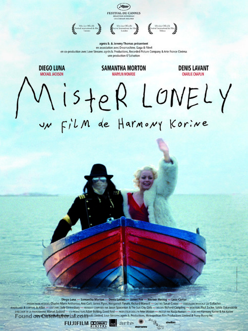 Mister Lonely - French Movie Poster