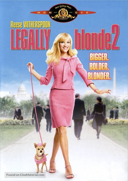 Legally Blonde 2: Red, White &amp; Blonde - Norwegian Movie Cover