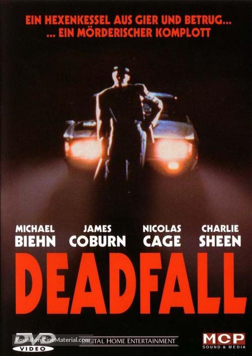 Deadfall - German Movie Cover