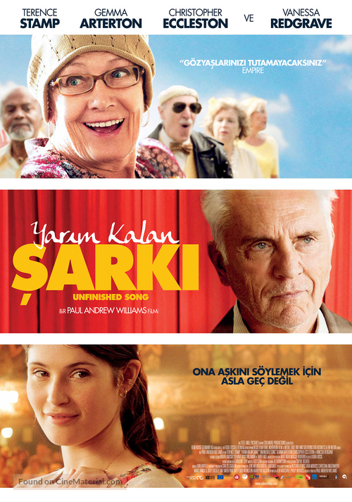 Song for Marion - Turkish Movie Poster