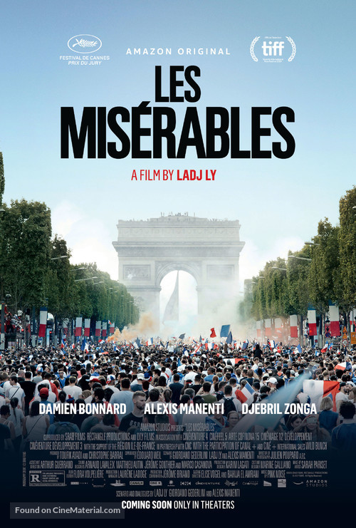 Les mis&eacute;rables - Movie Poster