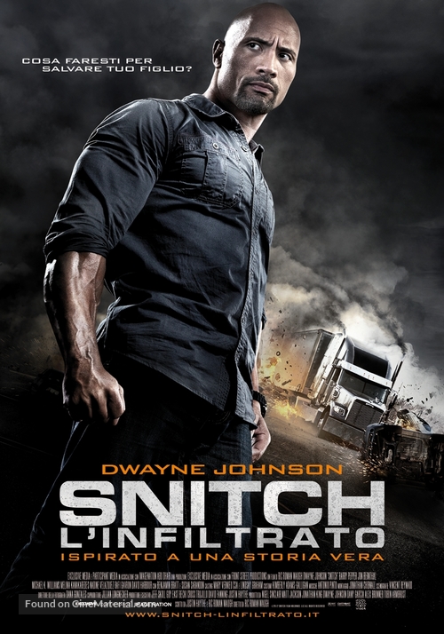 Snitch - Italian Movie Poster