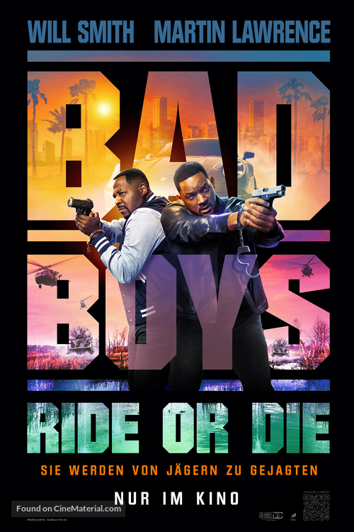 Bad Boys: Ride or Die - German Movie Poster