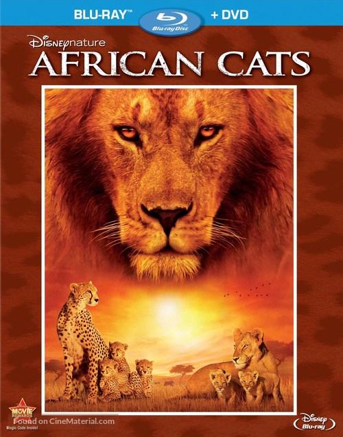 African Cats - Blu-Ray movie cover