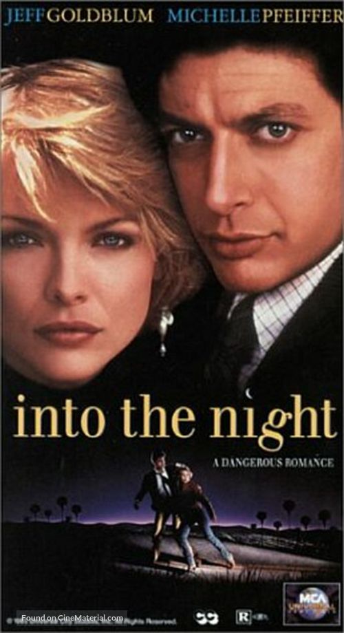 Into the Night - VHS movie cover