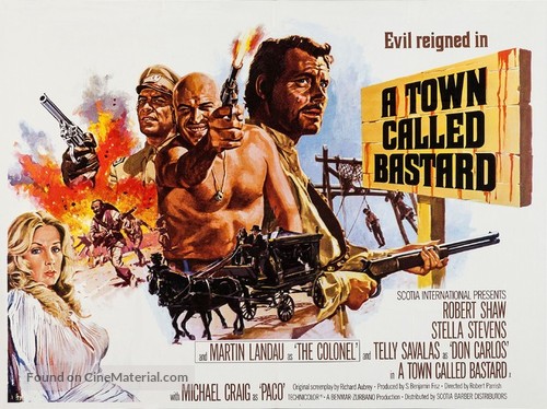 A Town Called Bastard - British Movie Poster