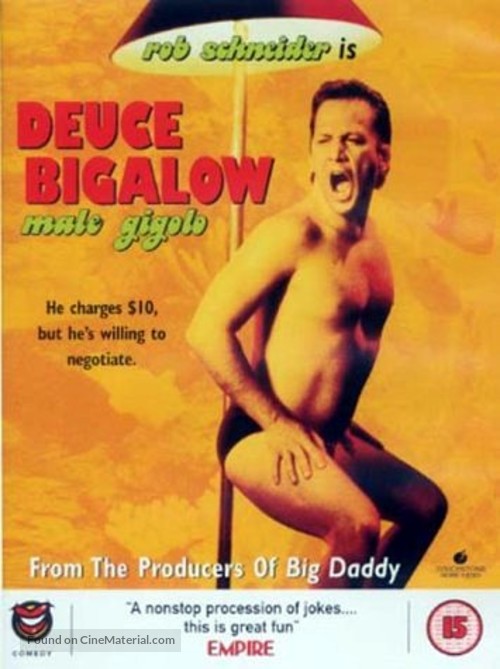 Deuce Bigalow - British DVD movie cover