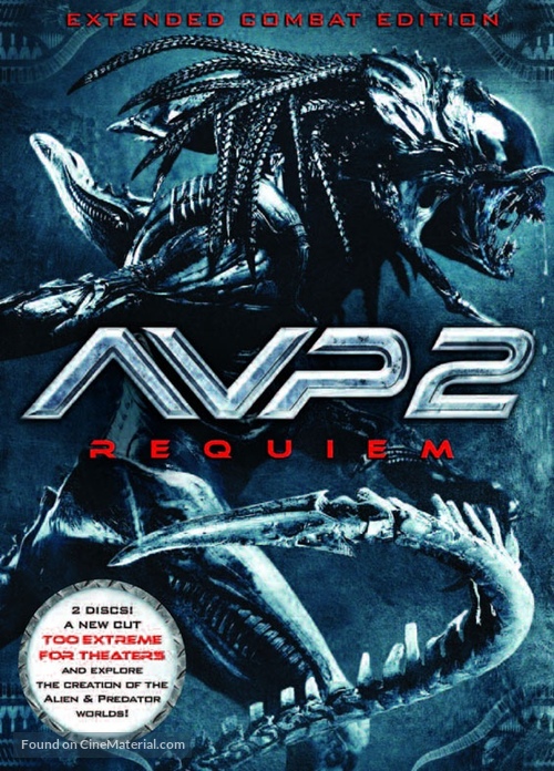 AVPR: Aliens vs Predator - Requiem - DVD movie cover