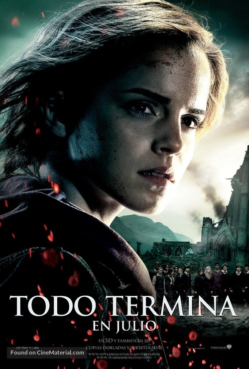 Harry Potter and the Deathly Hallows - Part 2 - Mexican Movie Poster